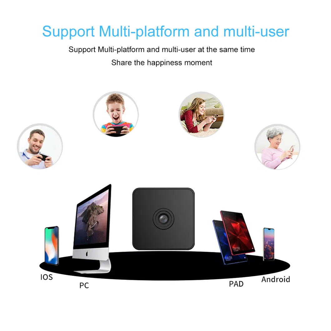 V380 Full HD 720p Battery Powered Camera Infrared Night Vision Mini WiFi Camera Motion Detection Wireless Hidden Camera