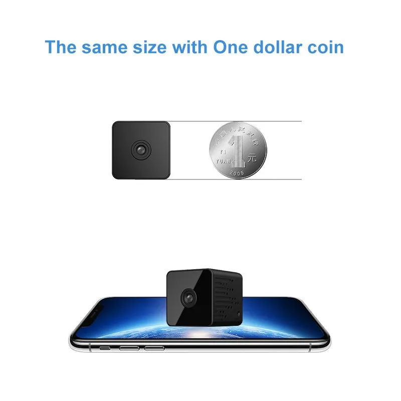 V380 Full HD 720p Battery Powered Camera Infrared Night Vision Mini WiFi Camera Motion Detection Wireless Hidden Camera