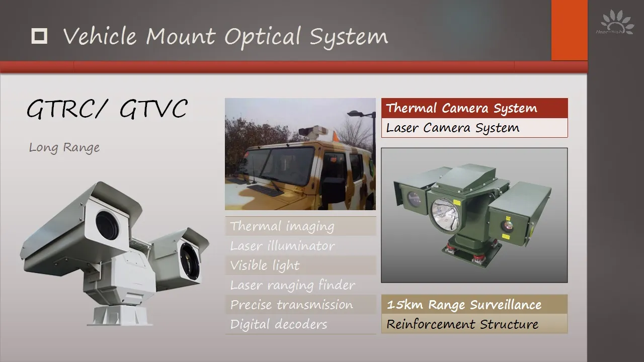 Vehicle Mounted PT Thermal Camera