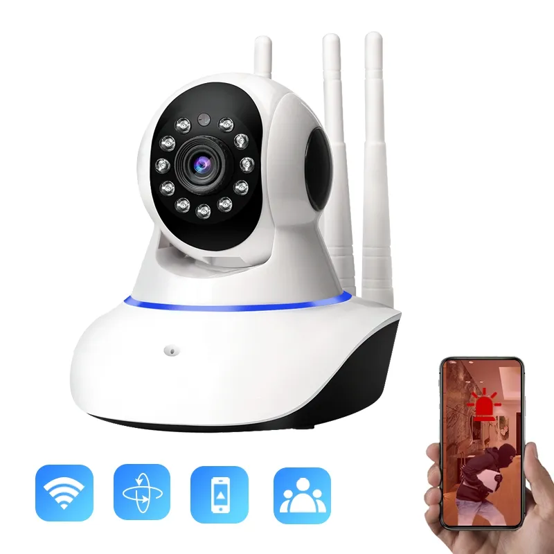 Verto V380 Wireless Camera 1080P HD Camera Smart Home WiFi Security Surveillance for Baby Monitor Camera