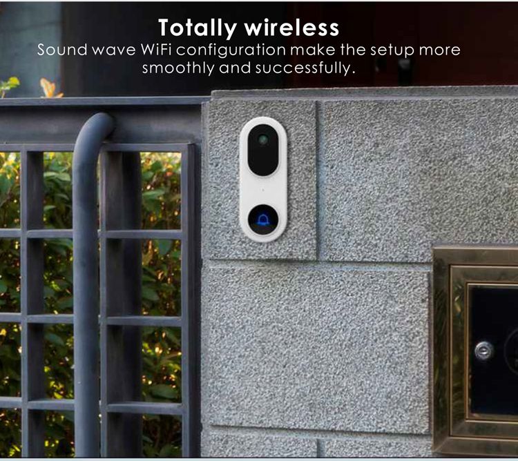 Video WiFi Home Intercom Door Bell Ring Camera Wireless Smart Doorbell