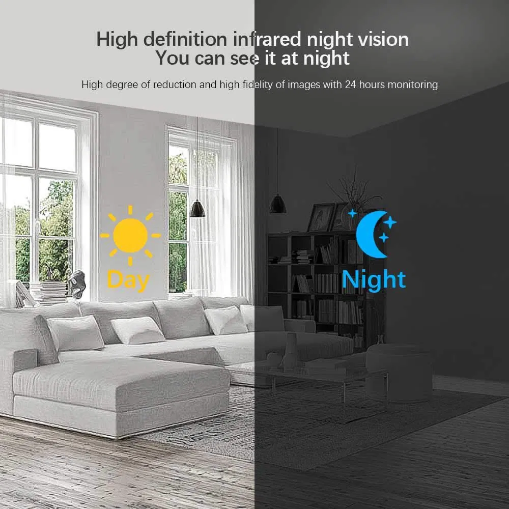 Wardmay Best Selling Home Security Indoor Night Vision Sony Imx335 IP Network Camera