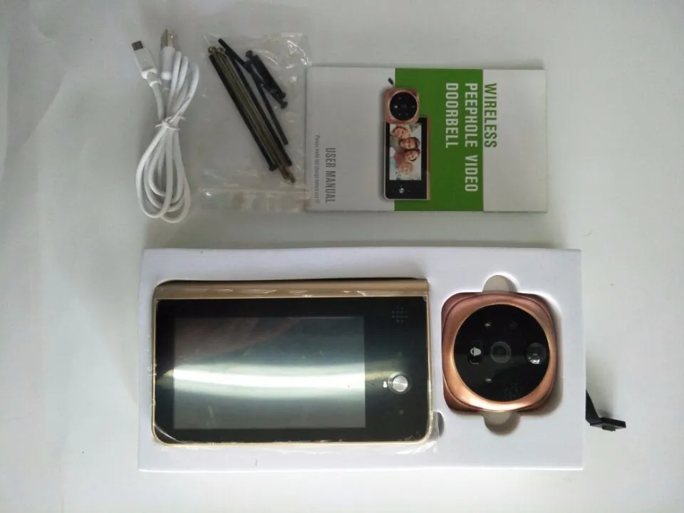 Wi-Fi Enabled Video Doorbell Video Door with Chime