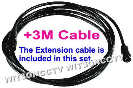 Witson Endoscope Pipe Inspection Camera 3.5′′ Monitor Detachable Waterproof Camera