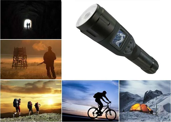 Witson Waterproof Flashlight Torch Camera with HD DVR Recorder (W3-FD3009)